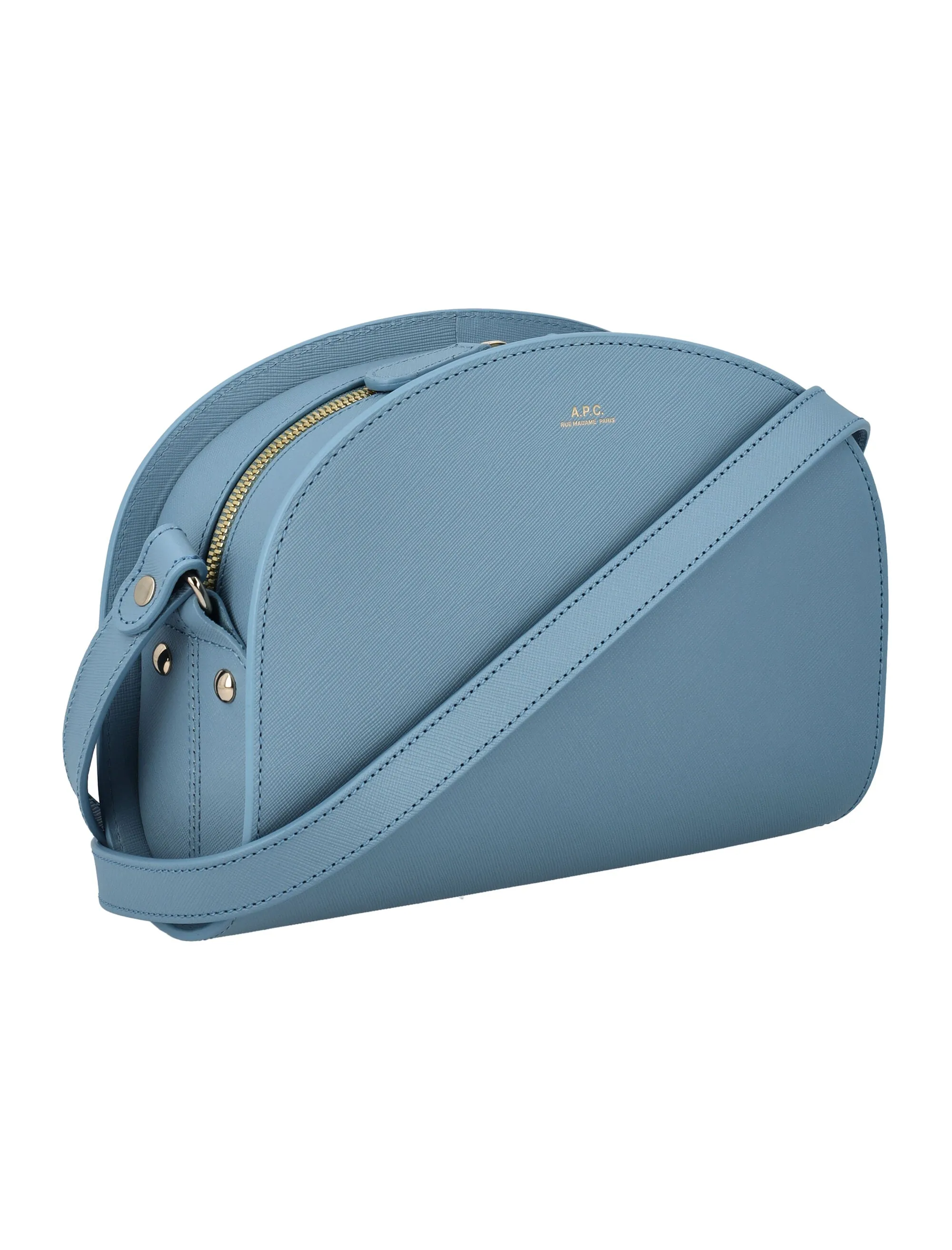 A.P.C. Denim Lune Crossbody Bag