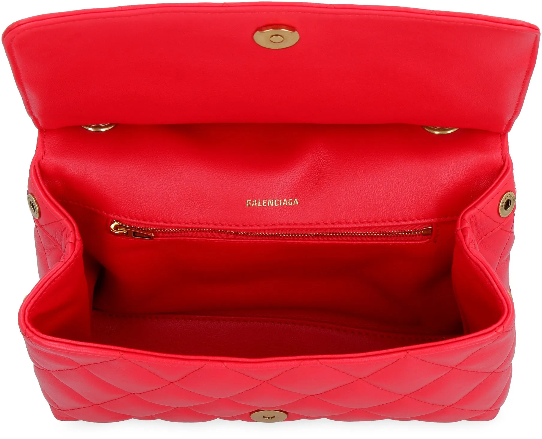 Balenciaga B. Quilted Shoulder Bag
