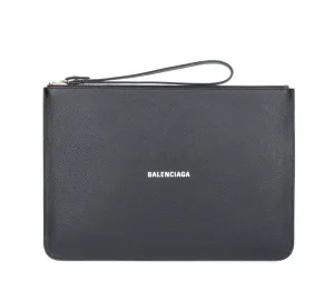 Balenciaga Cash Zipped Clutch Bag