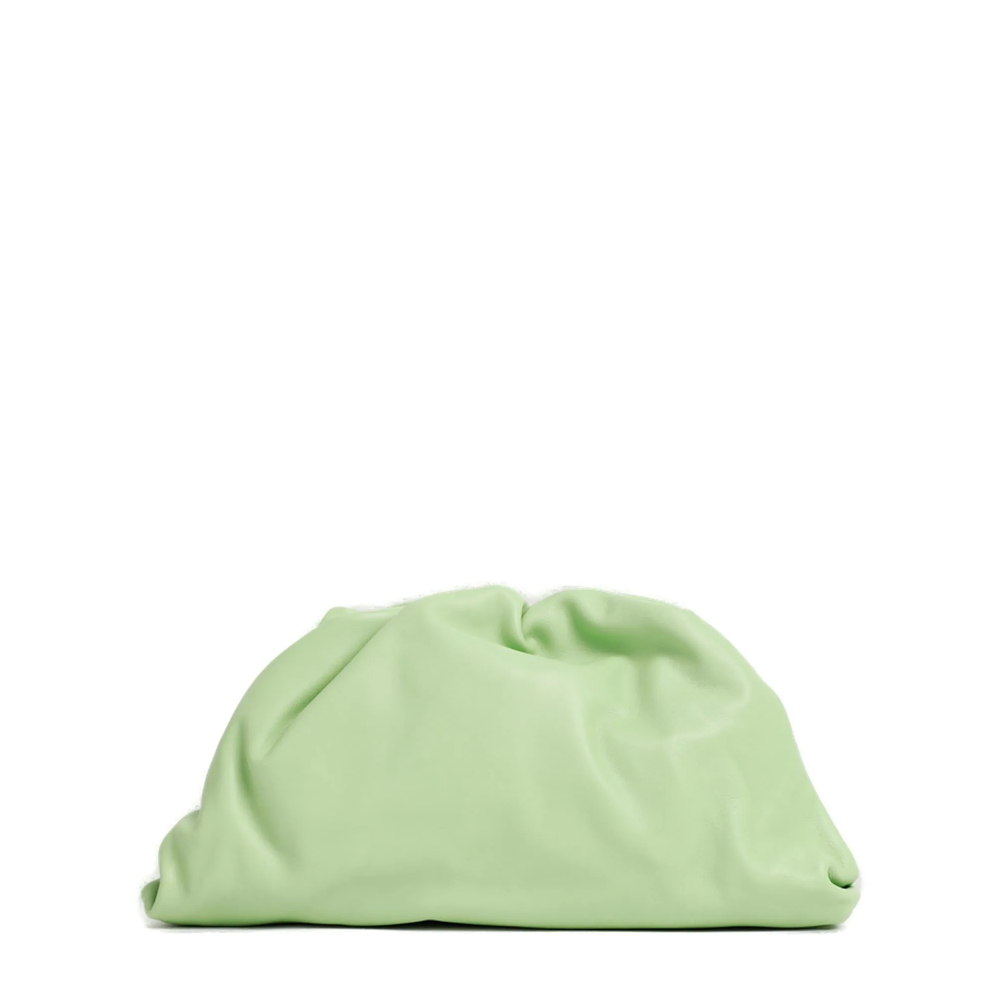 Bottega Veneta The Pouch Ruched Clutch Bag