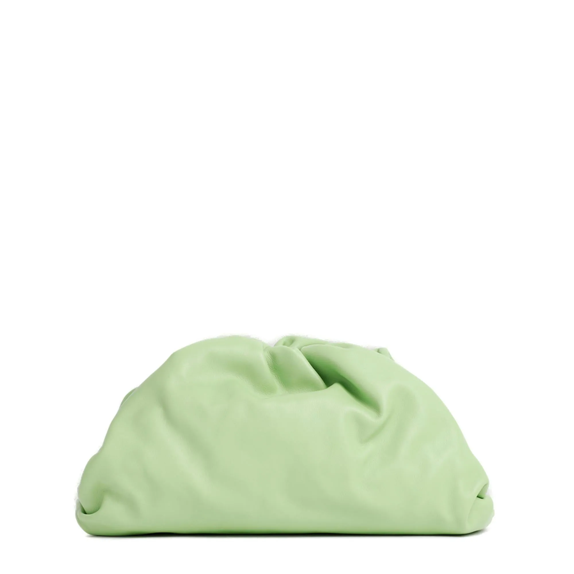 Bottega Veneta The Pouch Ruched Clutch Bag