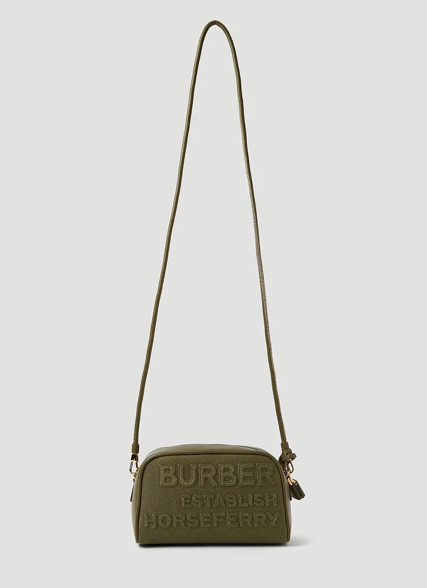 Burberry Horseferrry Half Cube Crossbody Bag