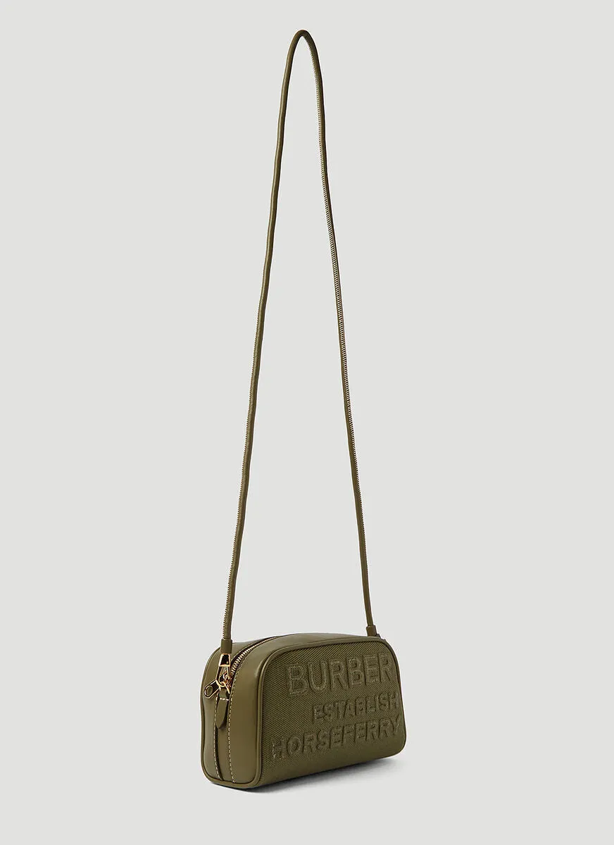 Burberry Horseferrry Half Cube Crossbody Bag