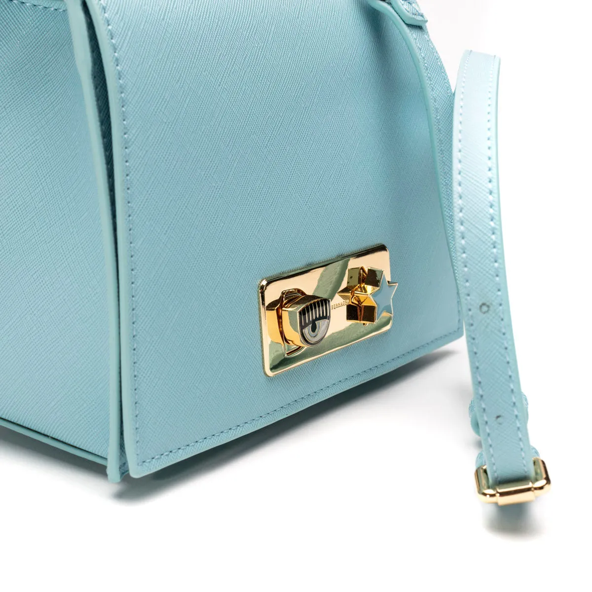Chiara Ferragni Eyelike Plaque Tote Bag