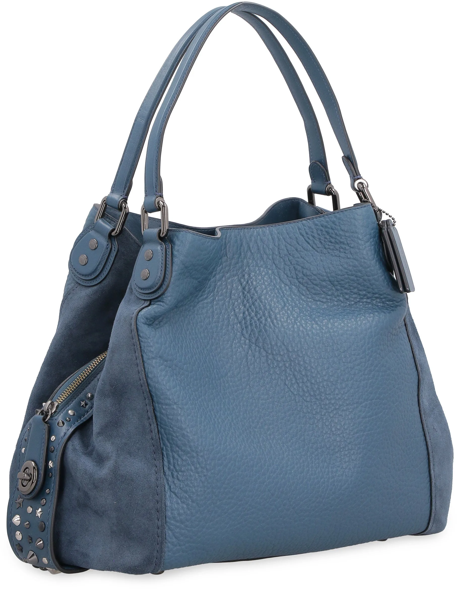Coach Logo Plaque Tote Bag