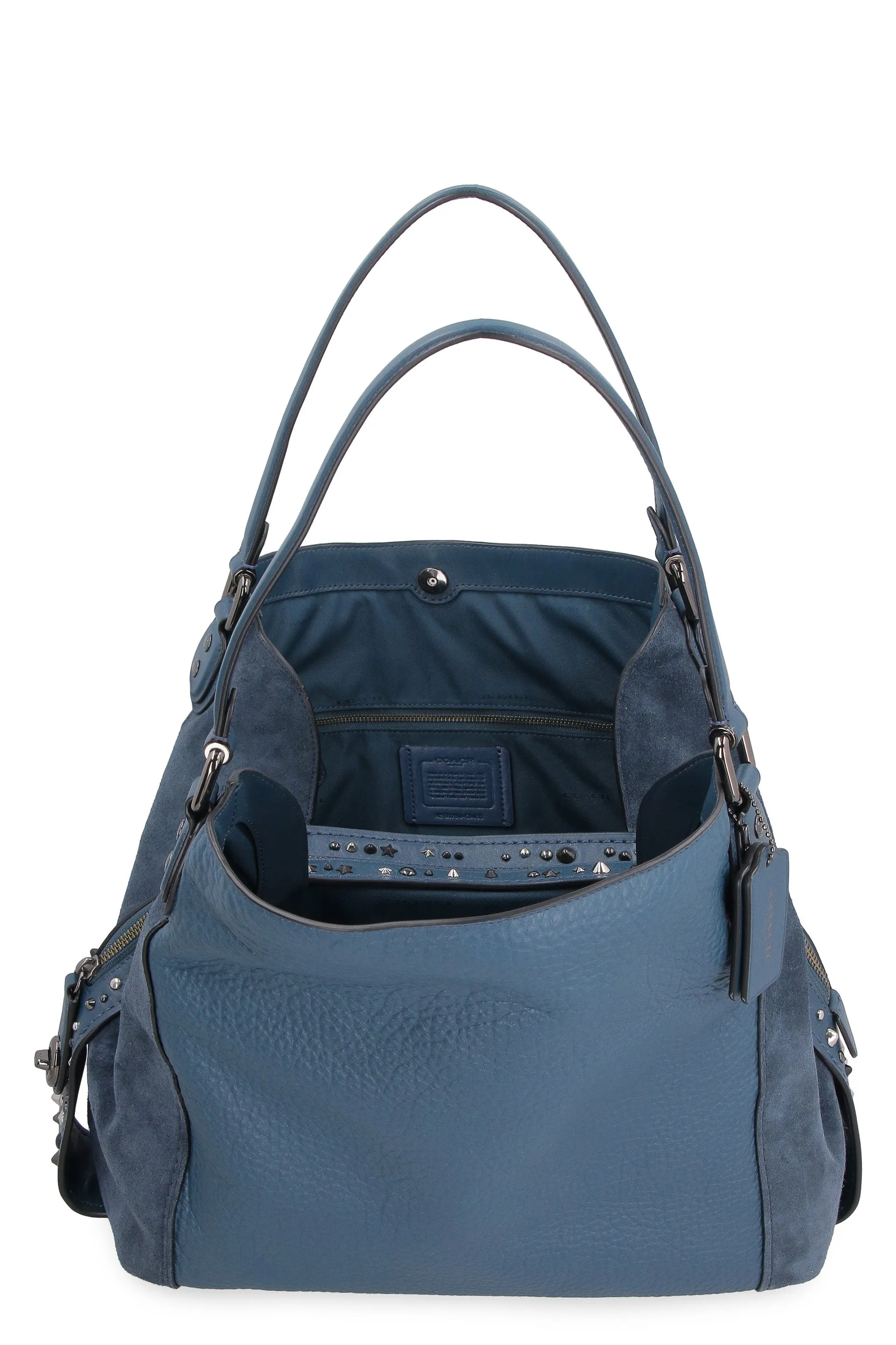 Coach Logo Plaque Tote Bag