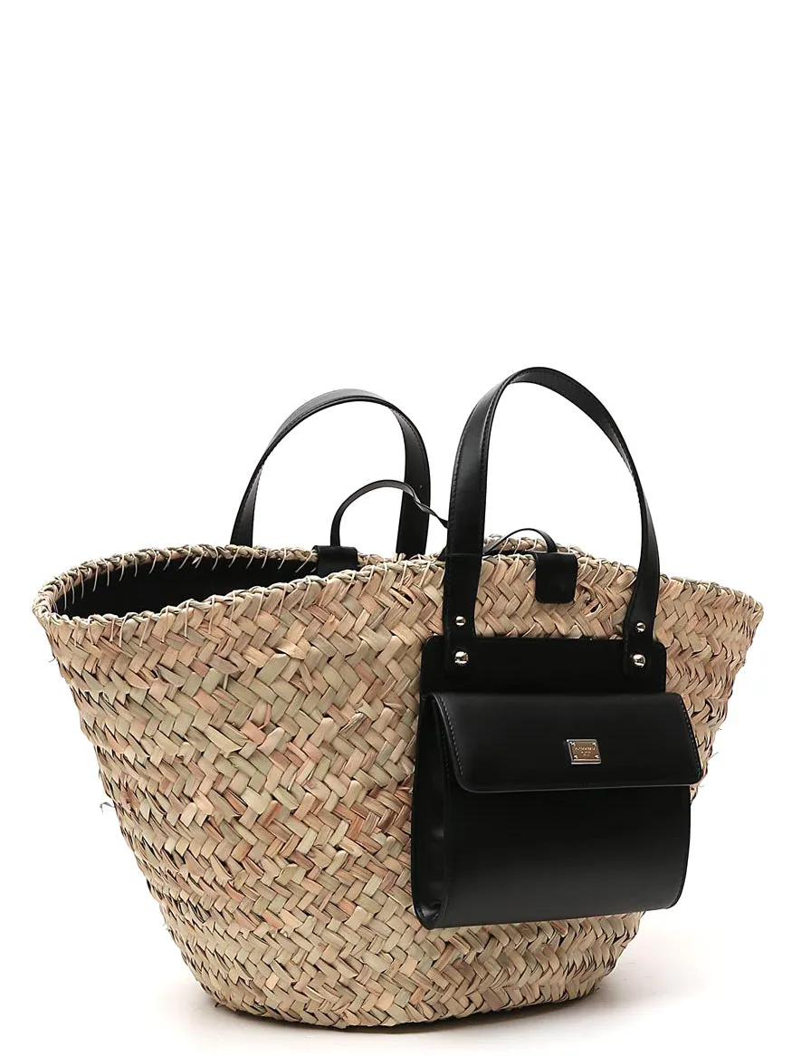 Dolce & Gabbana Woven Tote Bag