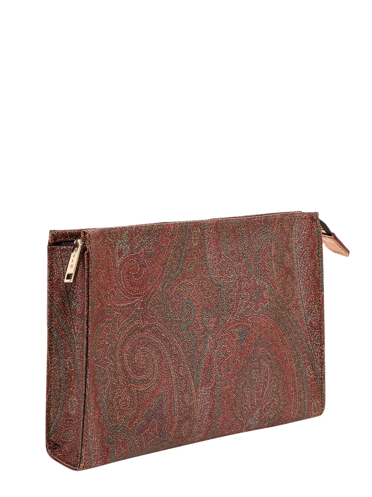 Etro Classic Paisley Printed Clutch Bag