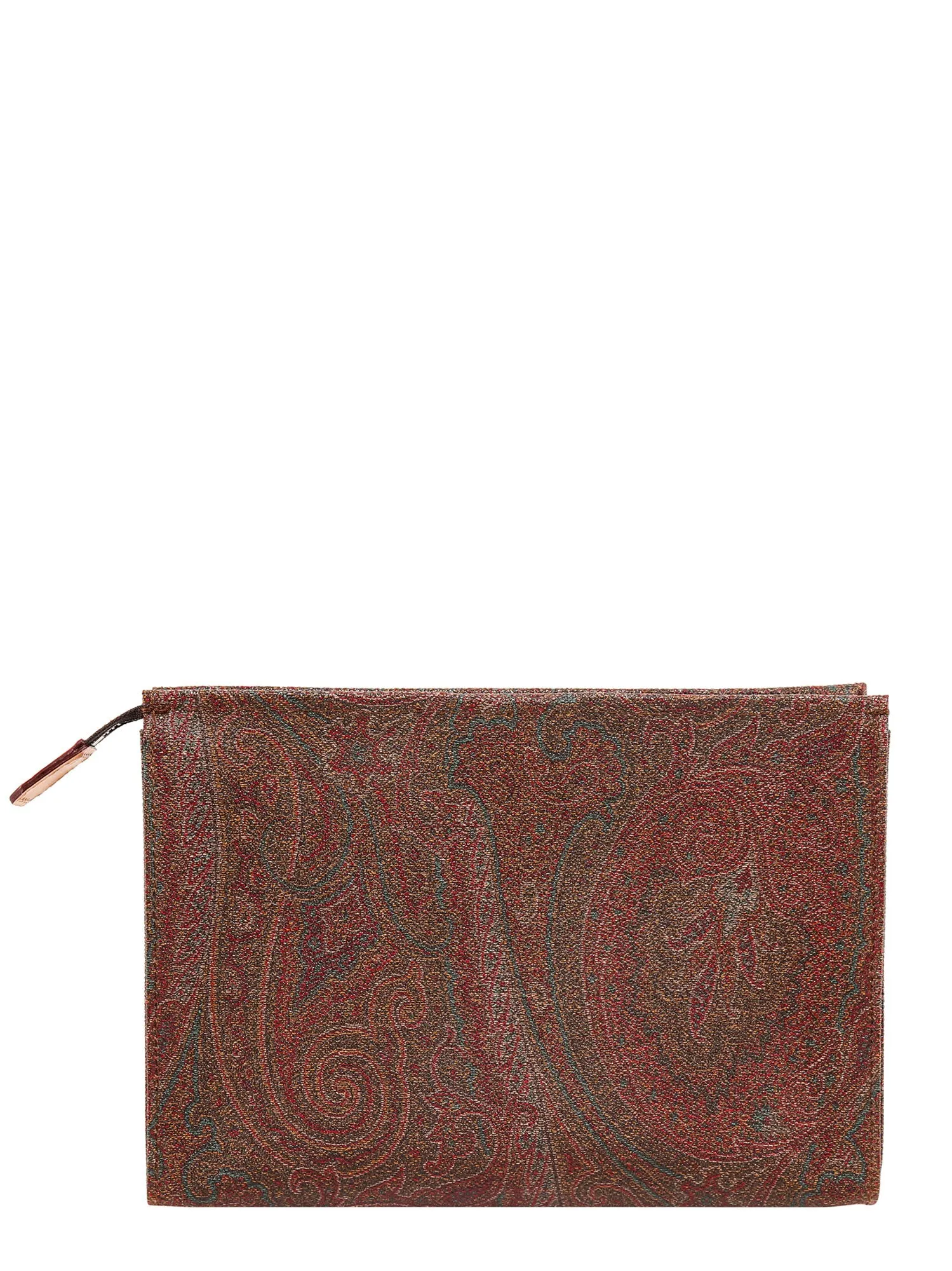 Etro Classic Paisley Printed Clutch Bag