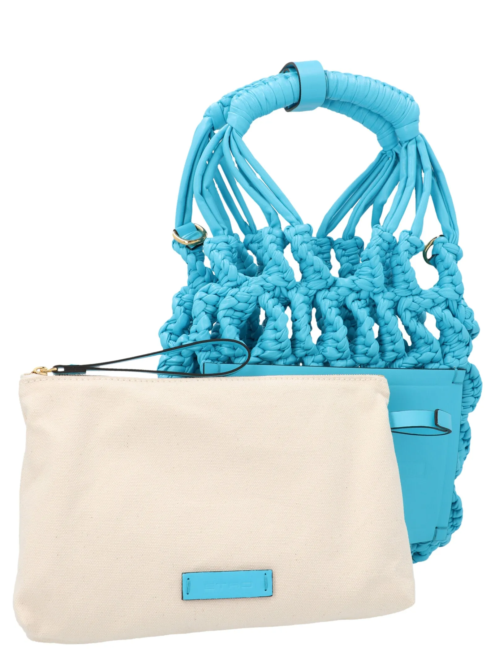 Etro Interwoven Small Tote Bag