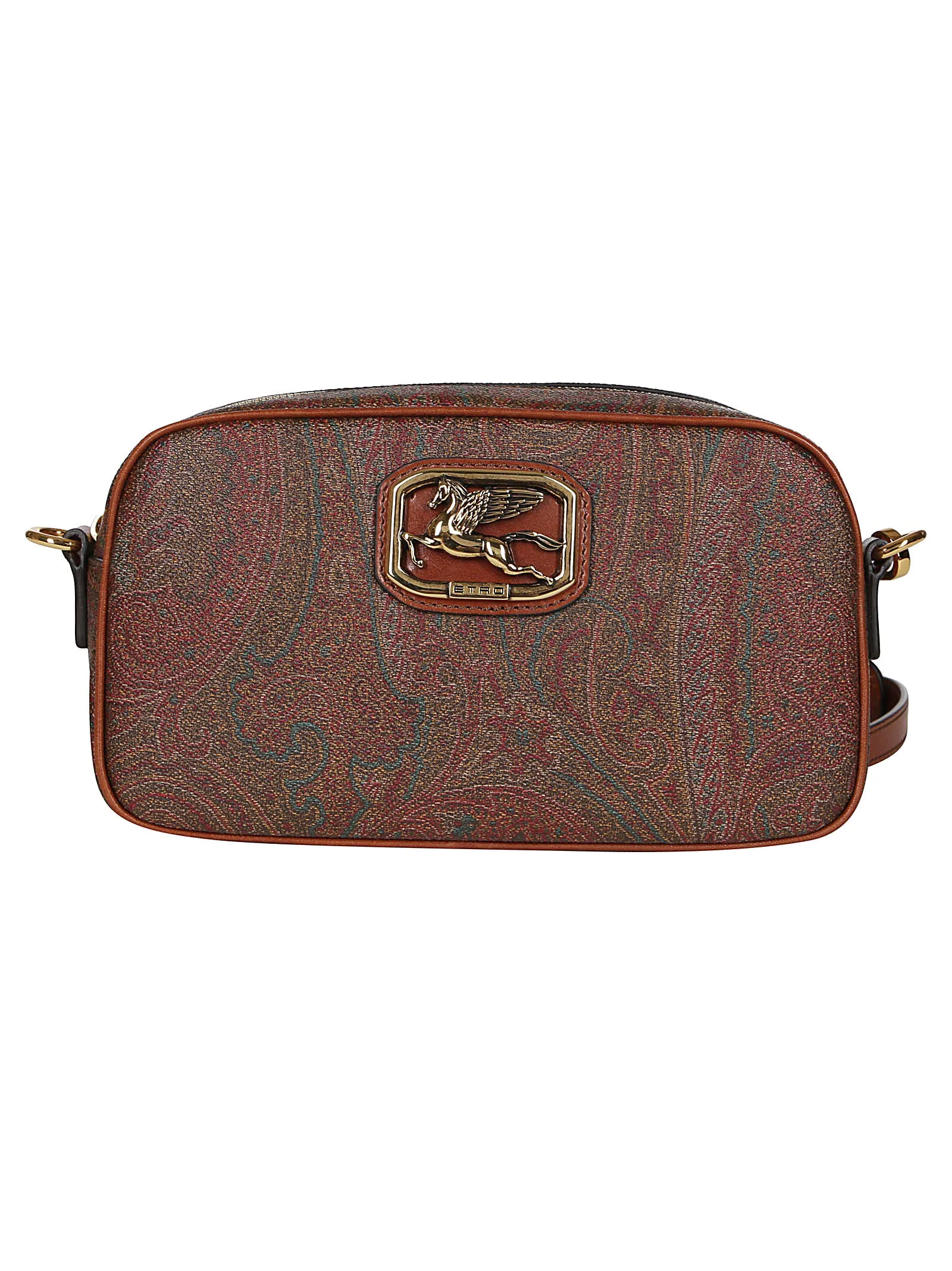Etro Logo Plaque Crossbody Bag
