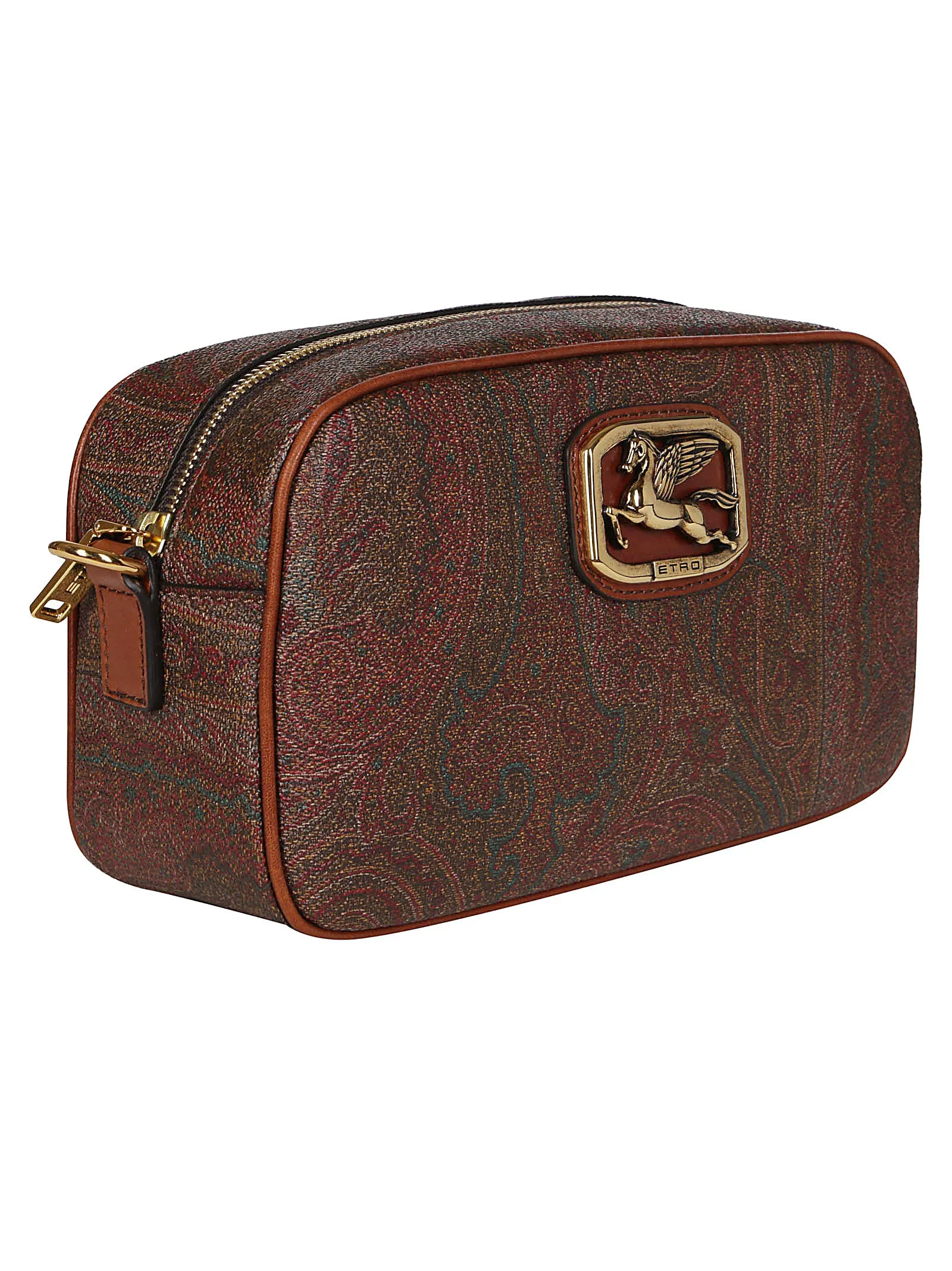 Etro Logo Plaque Crossbody Bag