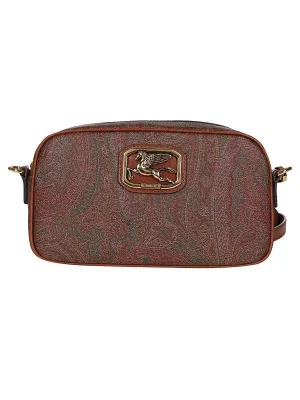 Etro Logo Plaque Crossbody Bag