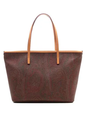 Etro Paisley Patterned Tote Bag