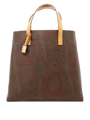 Etro Paisley Print Tote Bag