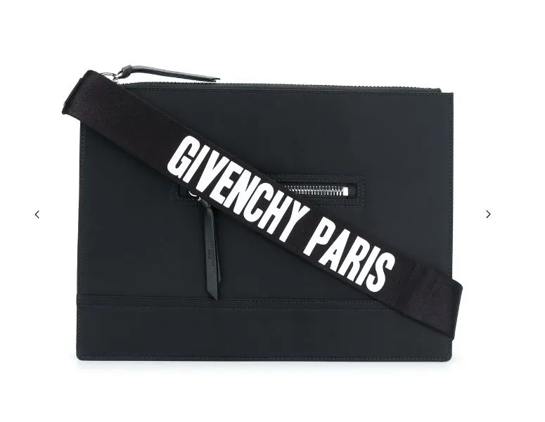 GivenchyLogo Printed Strapped Messenger Bag