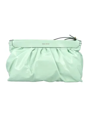 Isabel Marant Logo Detailed Clutch Bag