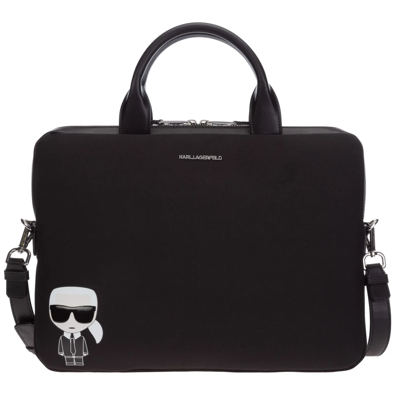 Karl Lagerfeld Logo Detailed Tote Bag