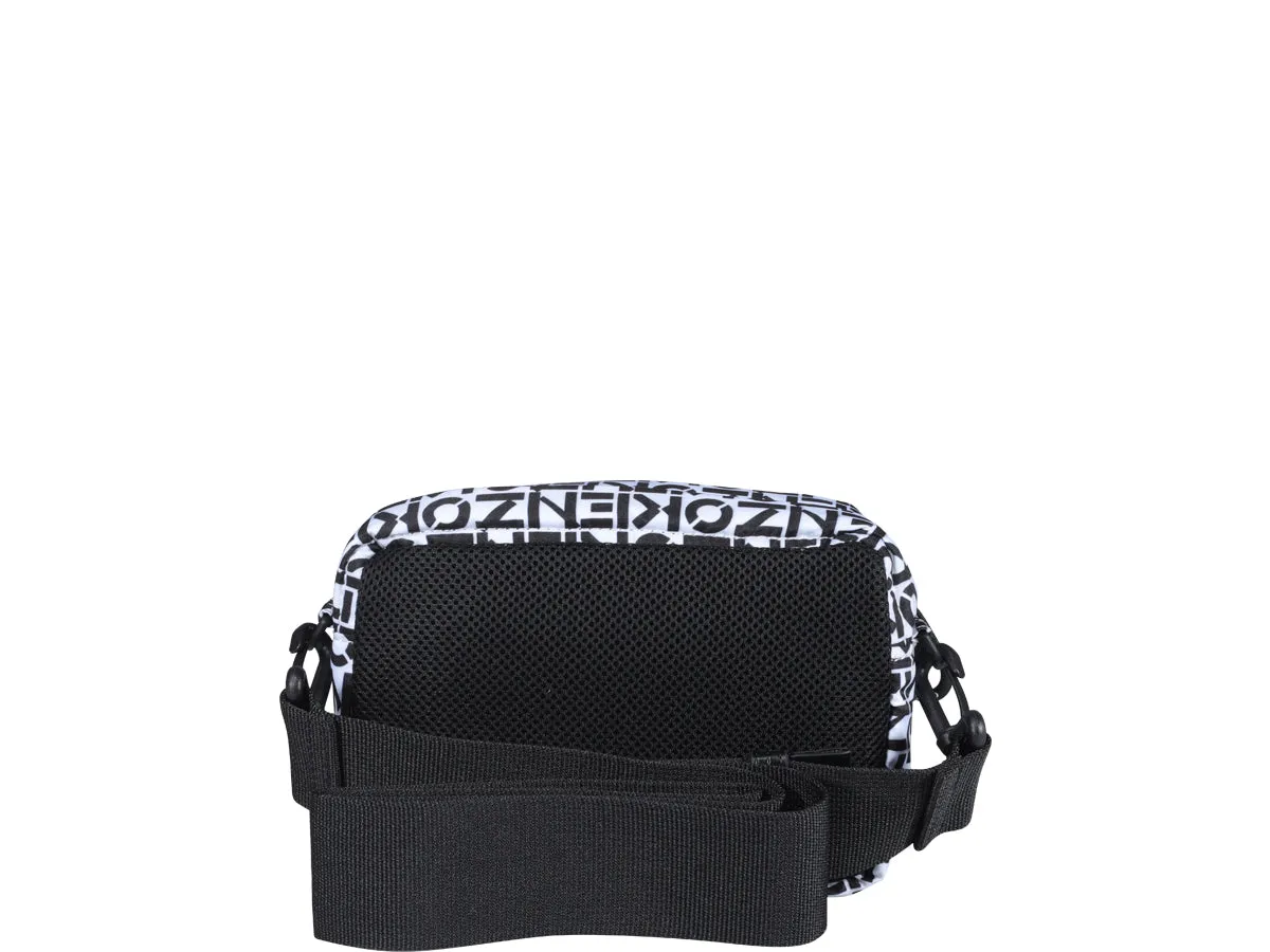Kenzo Allover Logo Printed Zipped Belt Bag