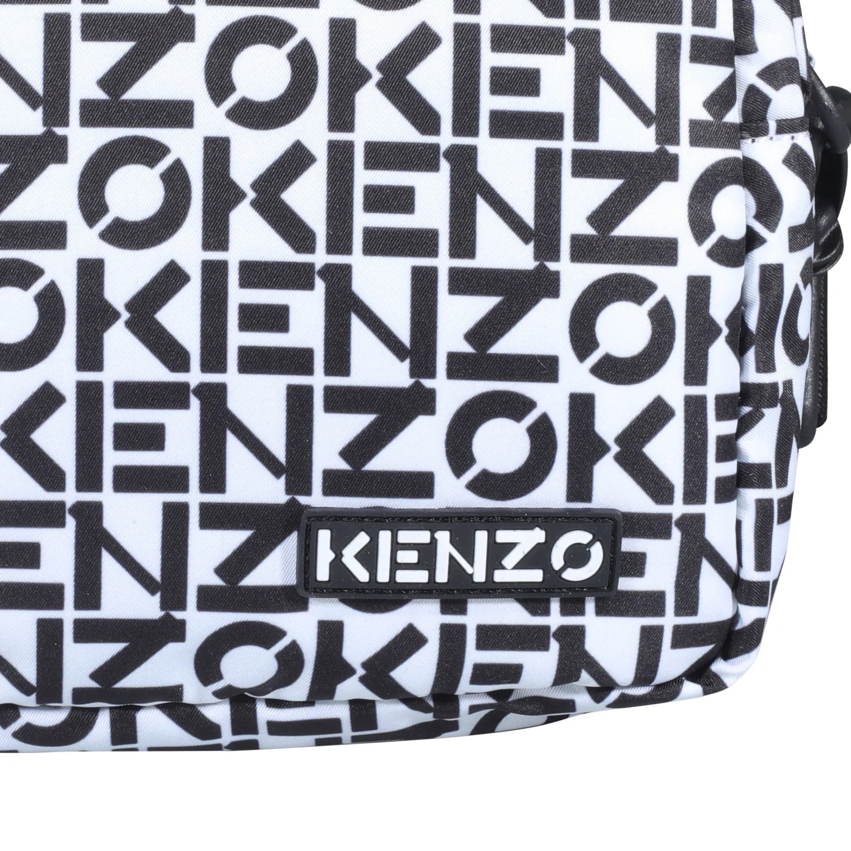 Kenzo Allover Logo Printed Zipped Belt Bag