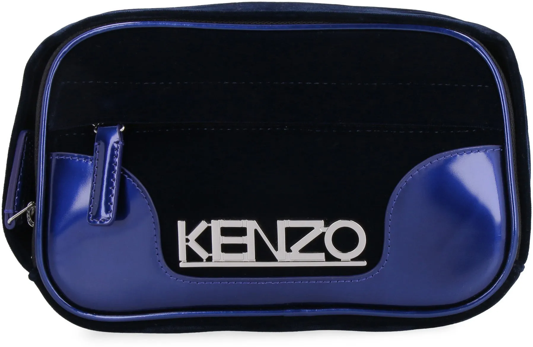 Kenzo Logo Patch Top-Zip Belt Bag