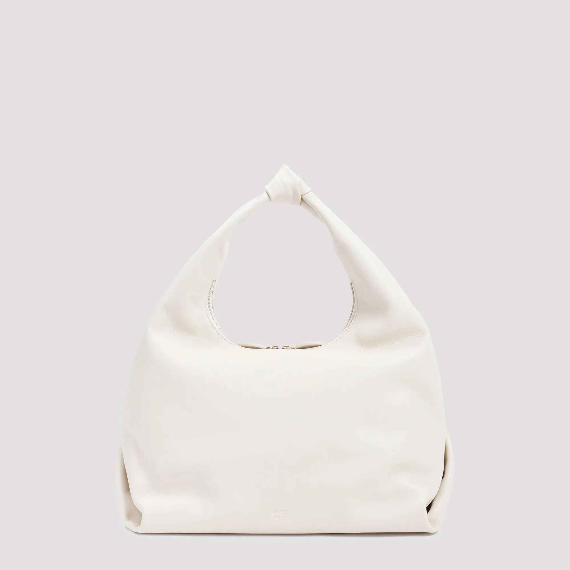 Khaite Logo Printed Beatrice Shoulder Bag