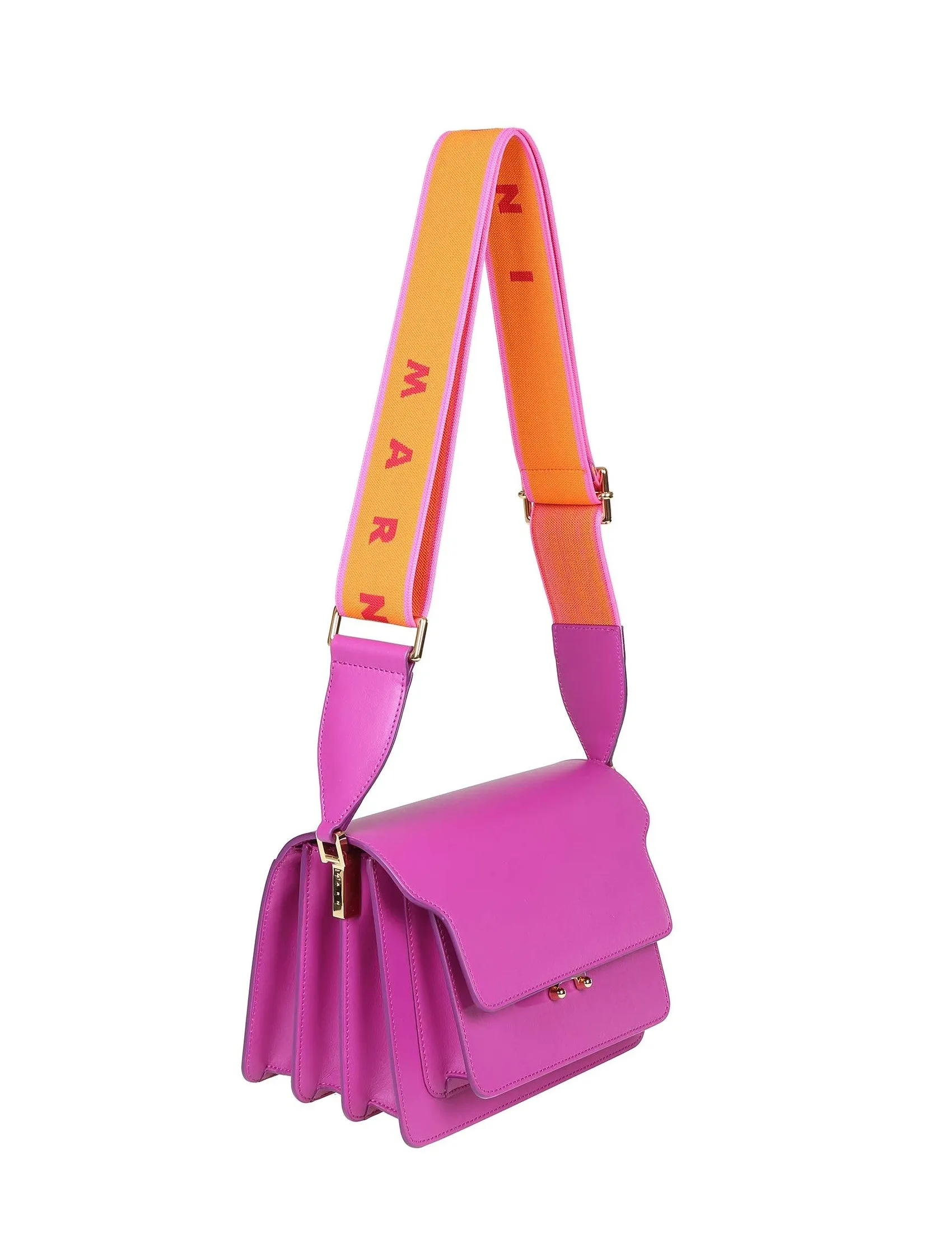 Marni Concertina Foldover Shoulder Bag