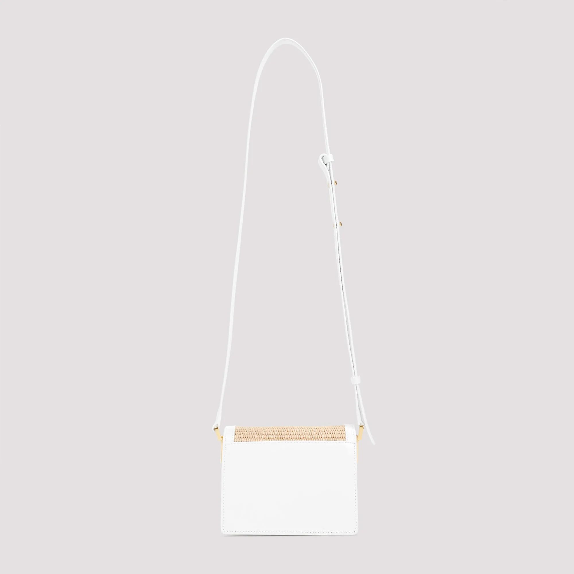 Marni Foldover Woven Crossbody Bag