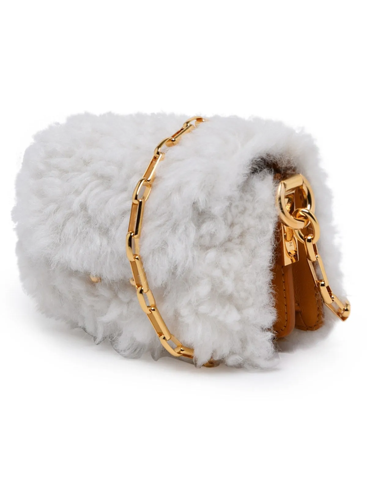Marni Fur Crossbody Bag