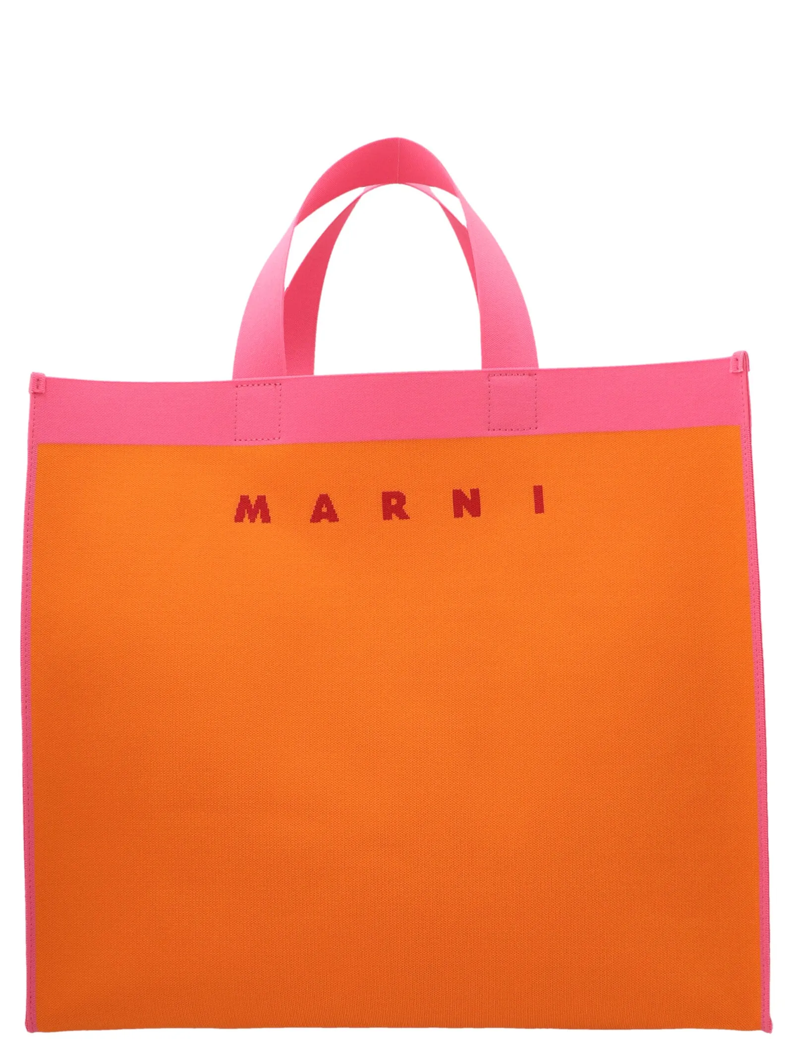 Marni Logo Jacquard Tote Bag