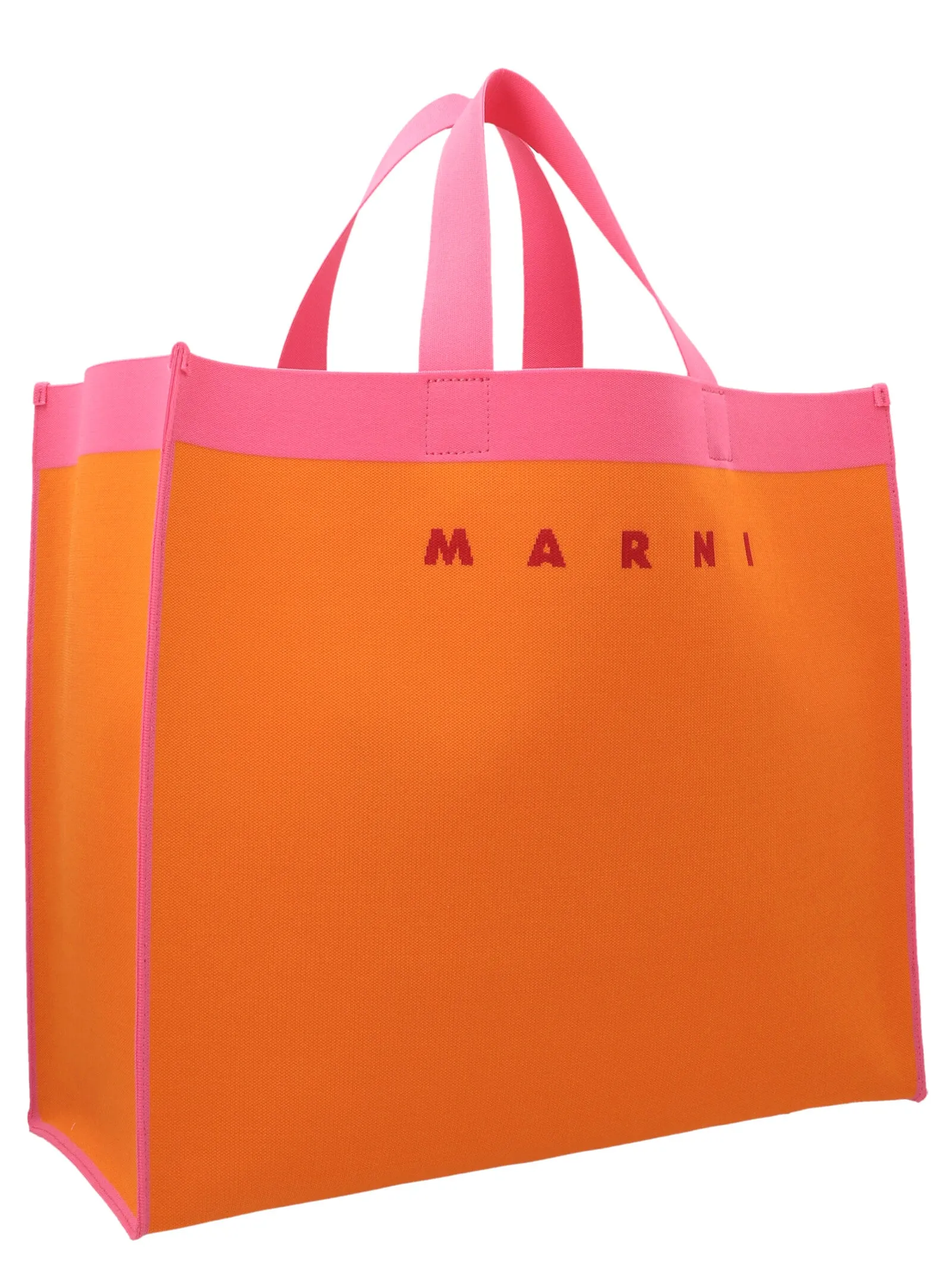 Marni Logo Jacquard Tote Bag