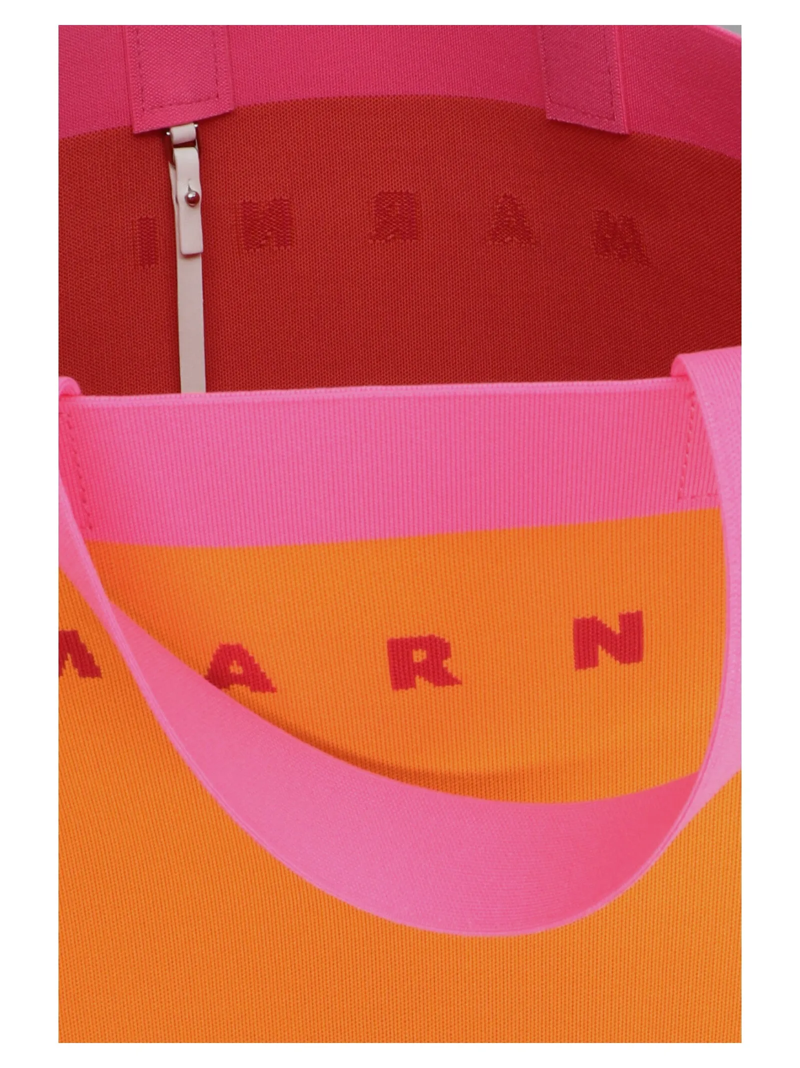 Marni Logo Jacquard Tote Bag