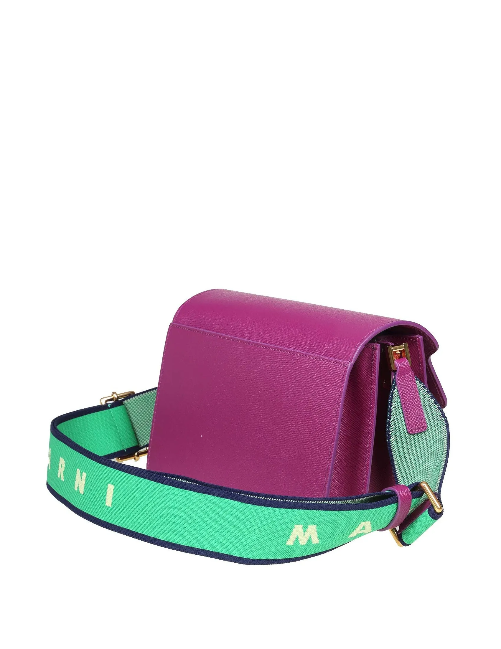 Marni Trunk Foldover Shoulder Bag