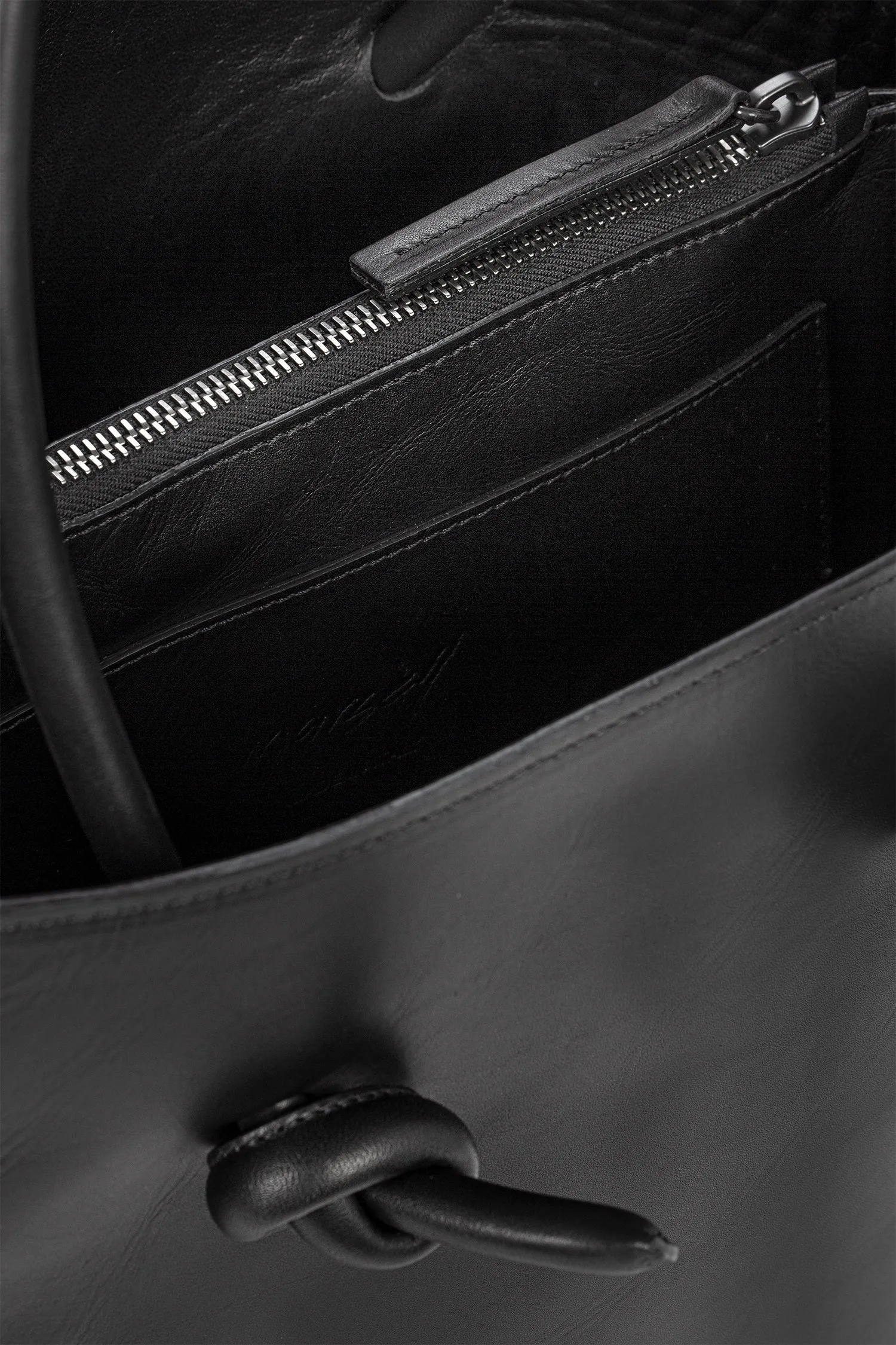 Marsll Logo Debossed Tote Bag