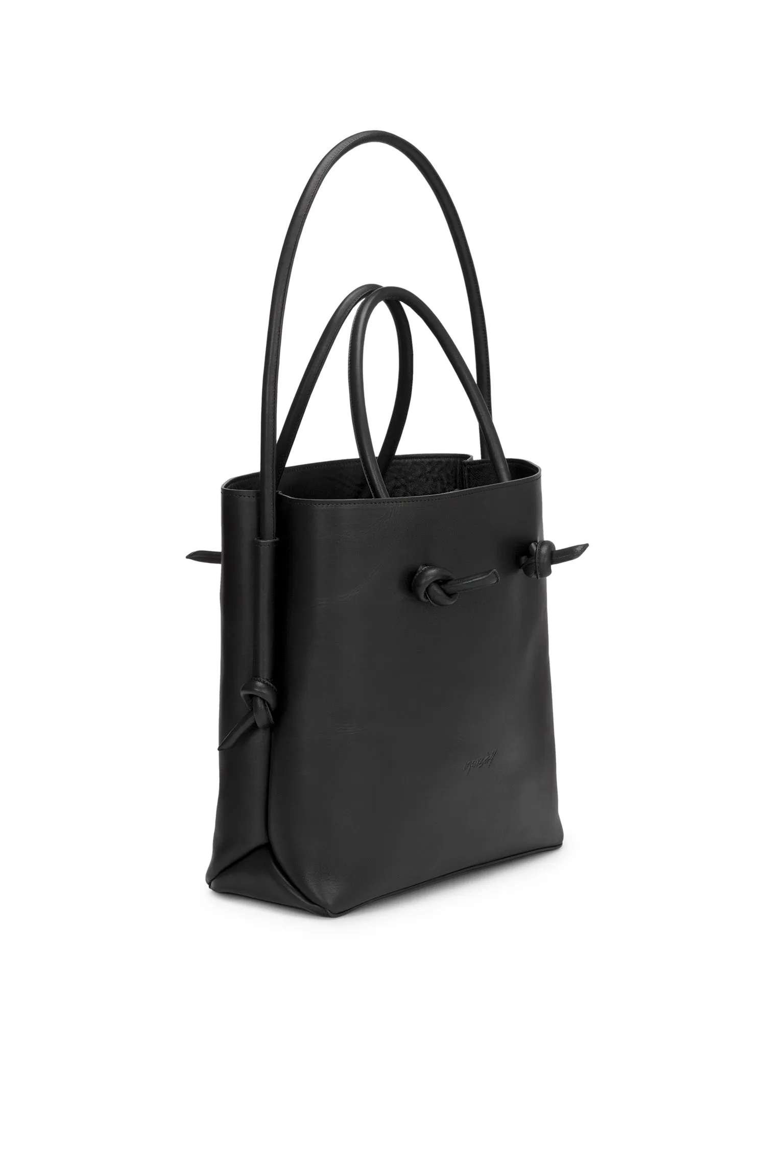 Marsll Logo Debossed Tote Bag