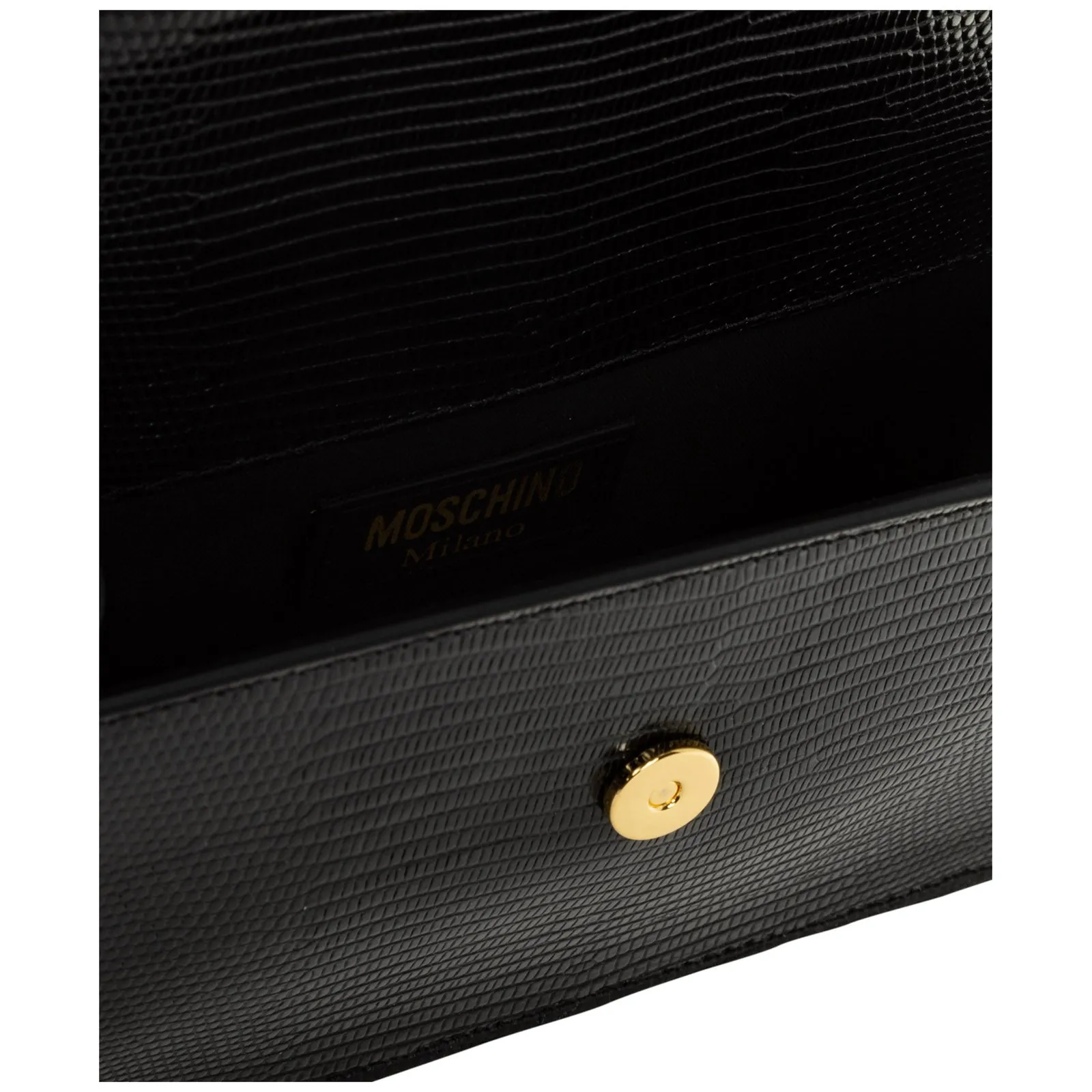 Moschino Lettering Charm Crossbody Bag