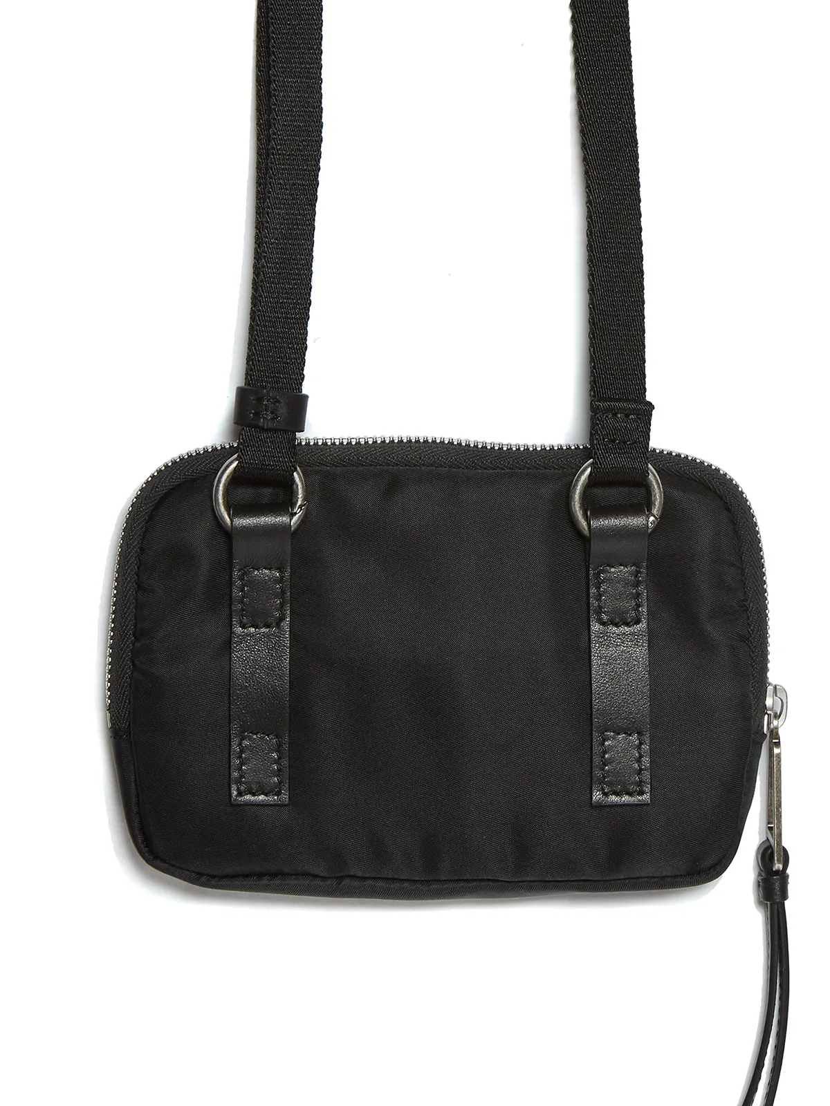 Palm Angels Logo Printed Zipped Belt Bag