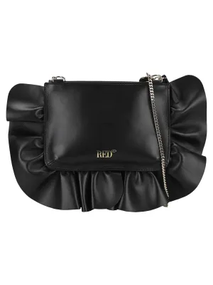 REDValentino XL Rock Ruffles Clutch Bag