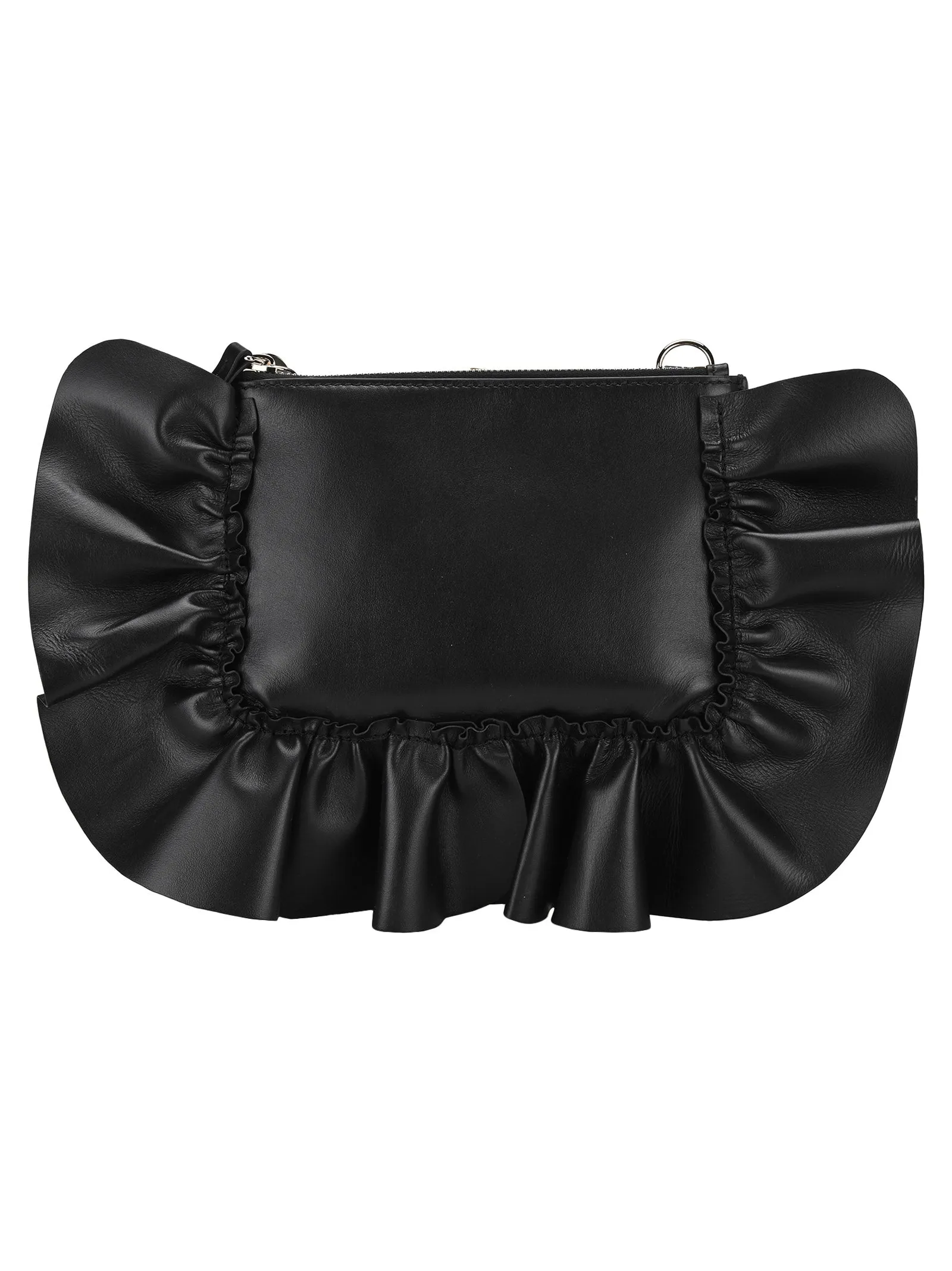 REDValentino XL Rock Ruffles Clutch Bag