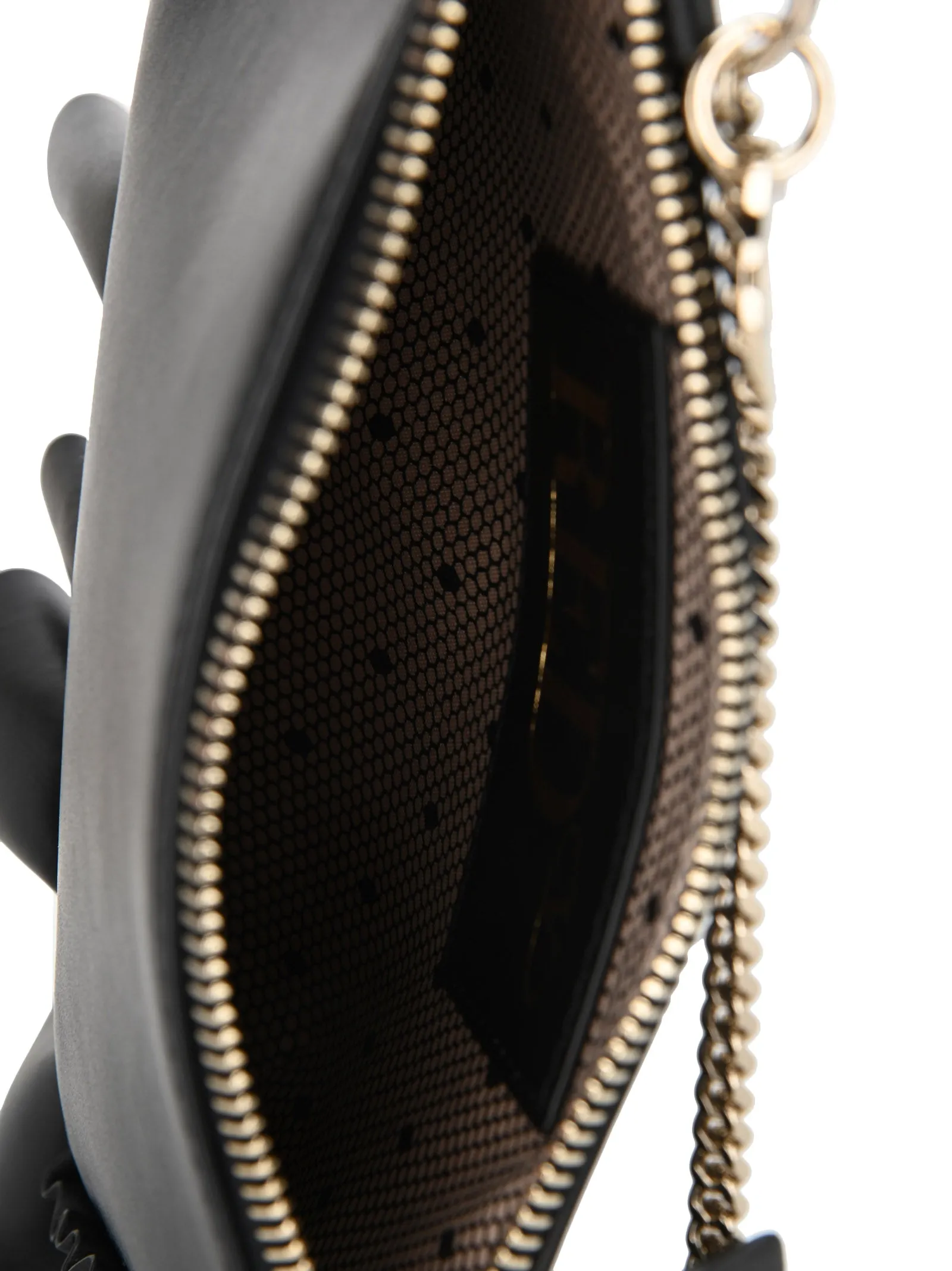 REDValentino XL Rock Ruffles Clutch Bag