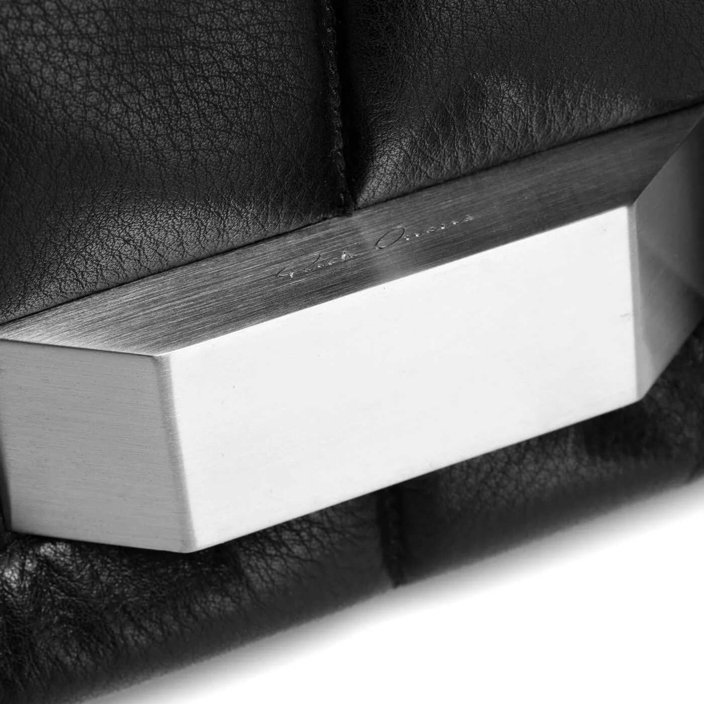 Rick Owens Beveled Messenger Bag
