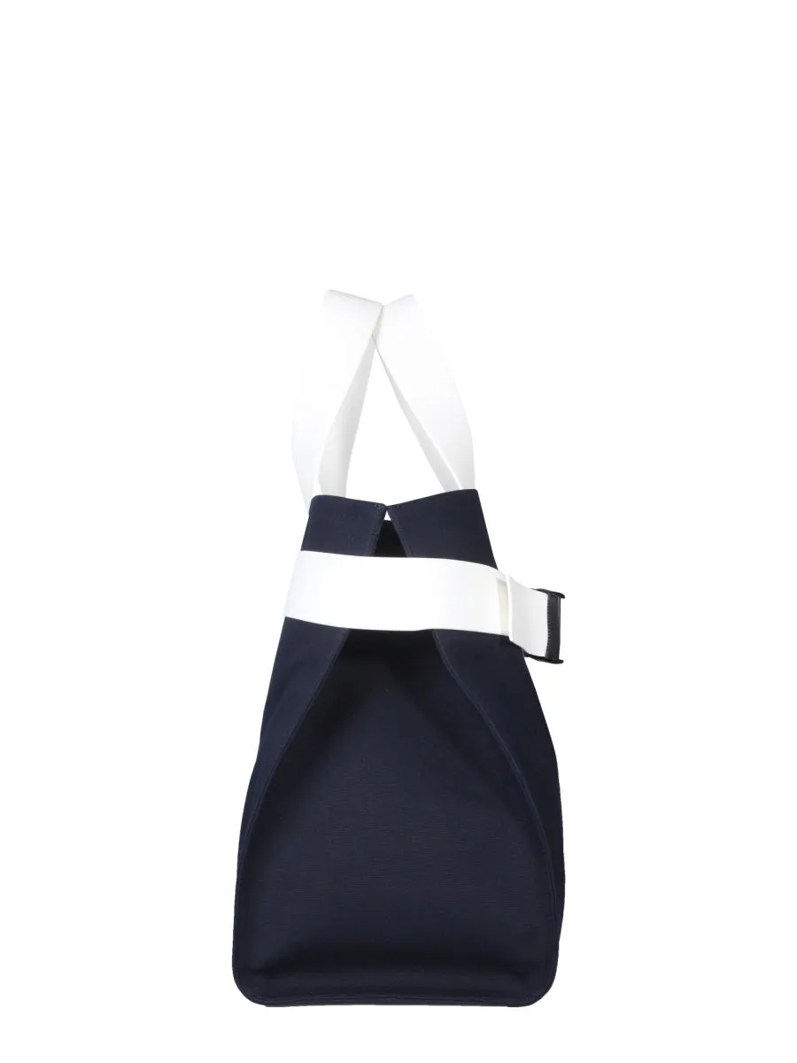 Sunnei Parallelepiped Buckle Detailed Messenger Bag