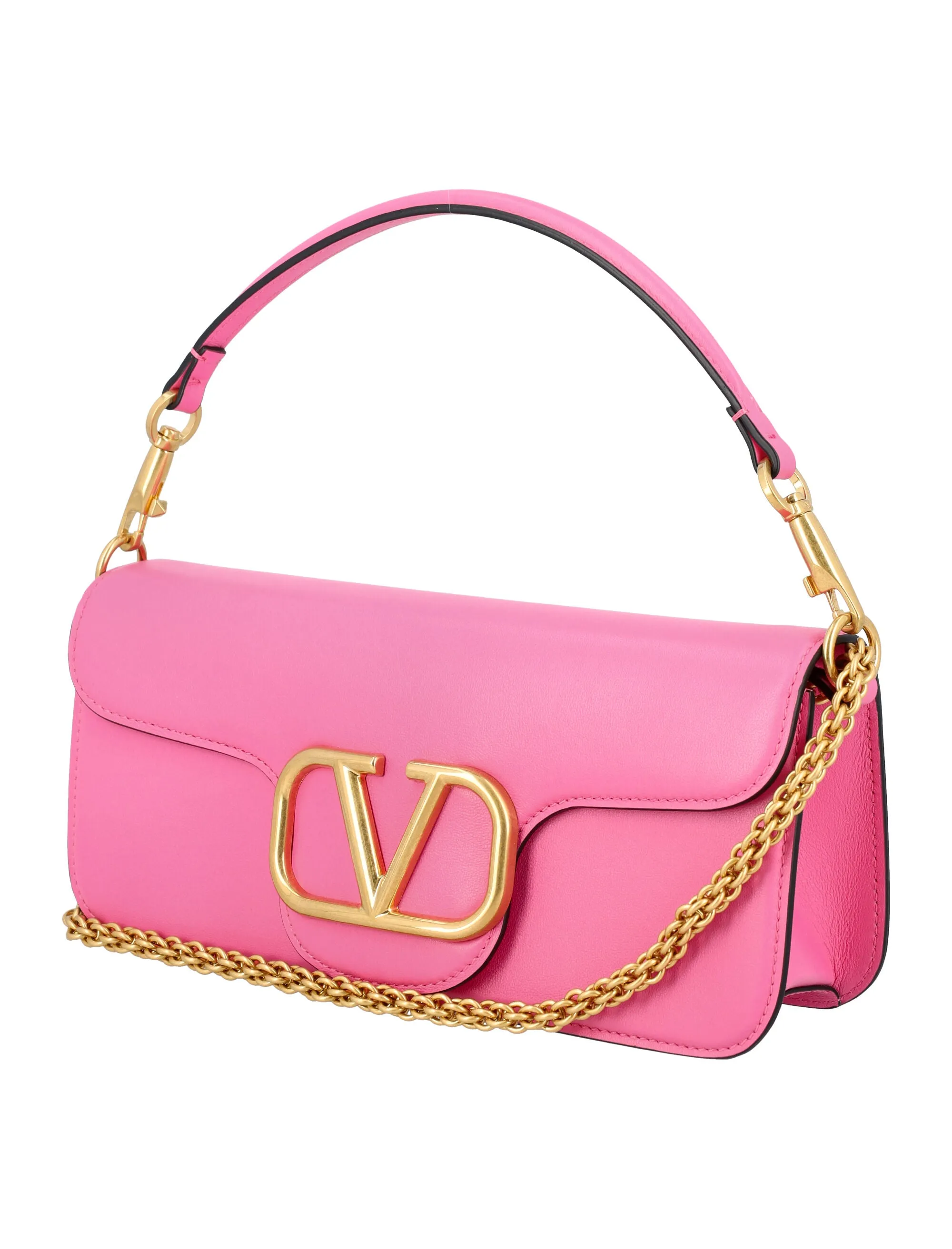 Valentino VLogo Foldover Shoulder Bag