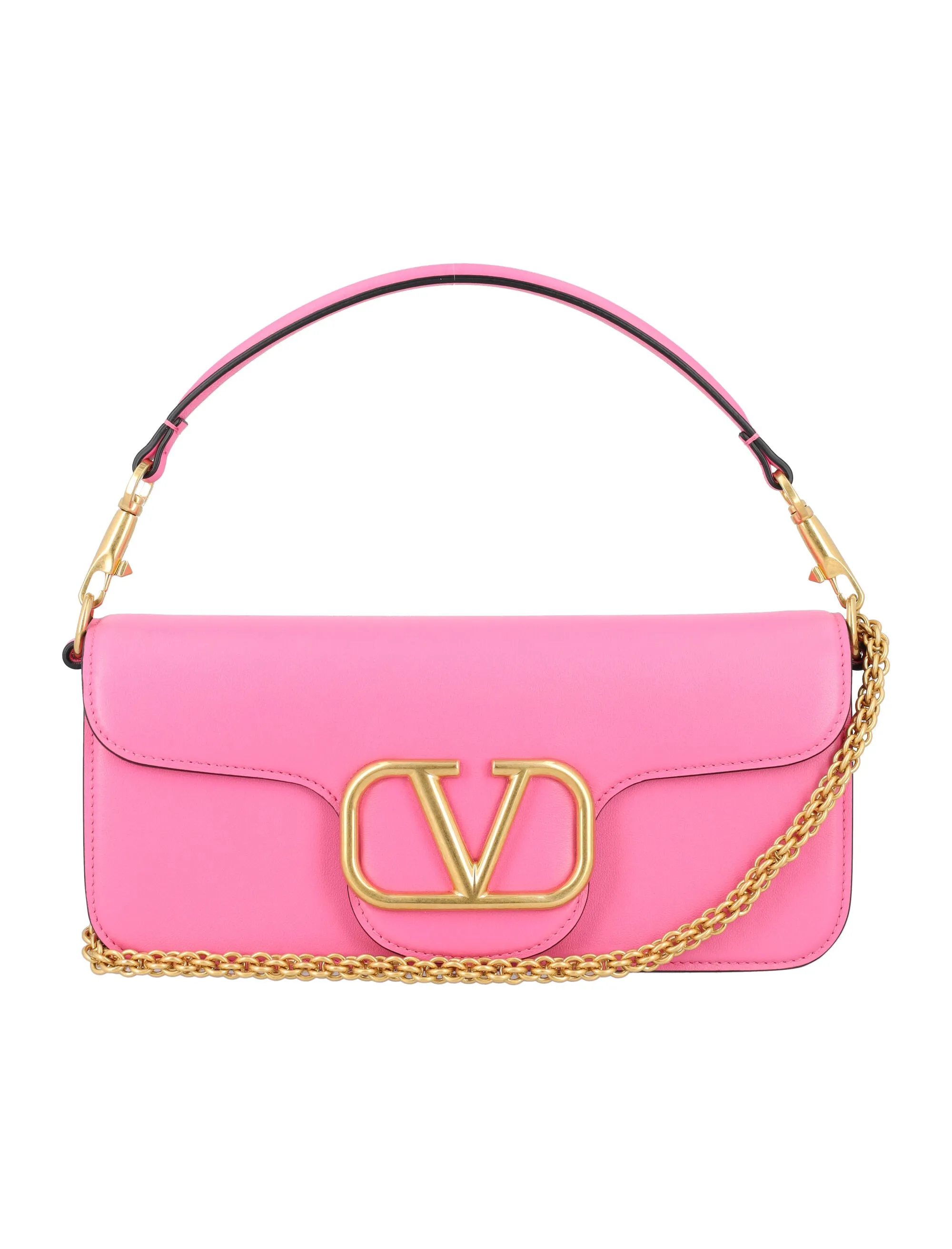 Valentino VLogo Foldover Shoulder Bag