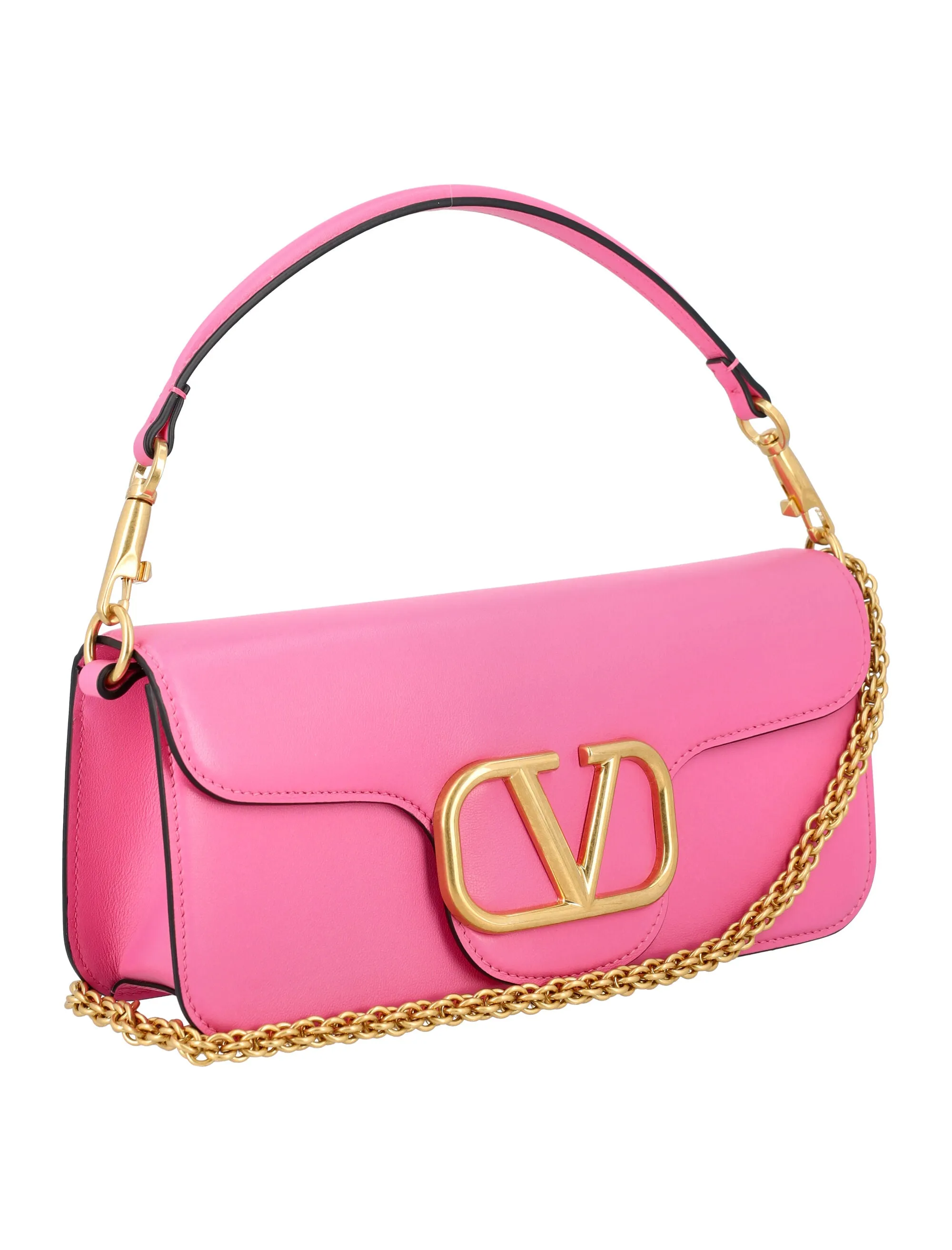 Valentino VLogo Foldover Shoulder Bag