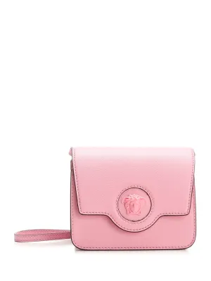 Versace La Medusa Plaque Crossbody Bag